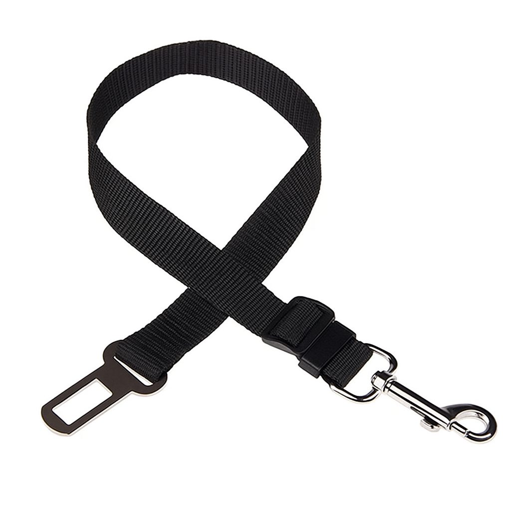 Ceinture de sécurité réglable pour animaux – Sécurité et confort en voiture pour chiens et chats.